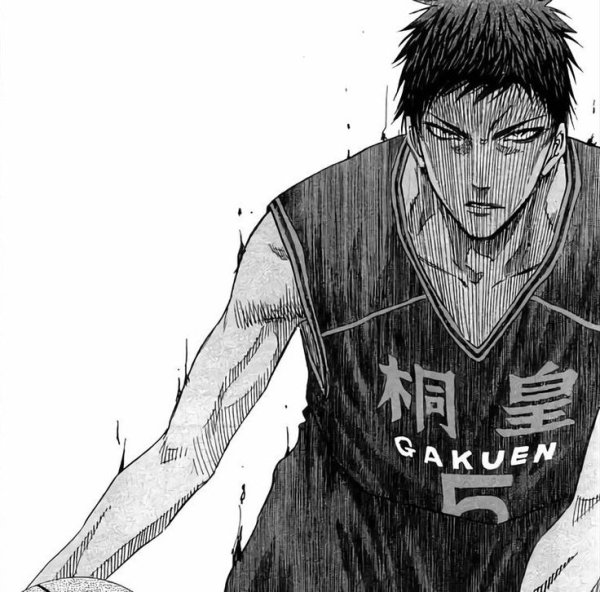 Аомине из манги баскетбол Куроко