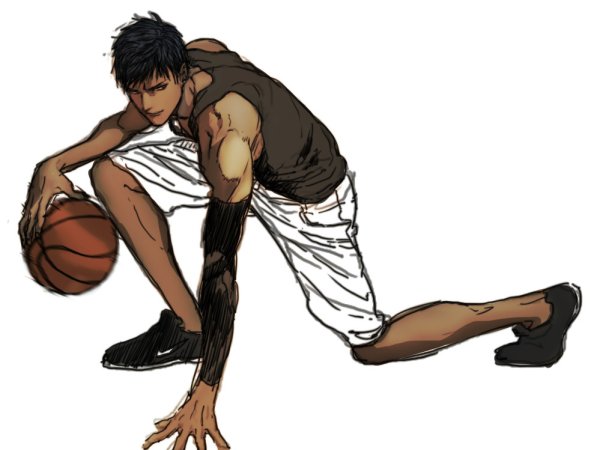 Баскетбол Куроко раскраска