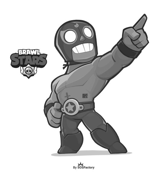 Раскраска Браун старс Эль Примо