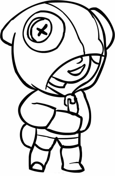 Раскраска Браво старс Леон