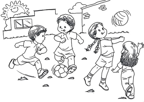 ЗОЖ раскраски для детей