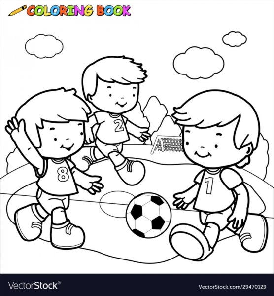 Догонялки раскраска