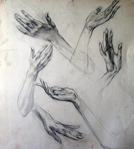 Наброски рук