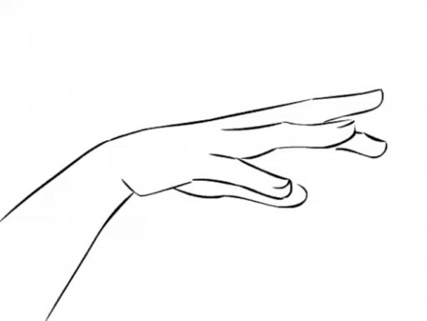 Рука рисунок