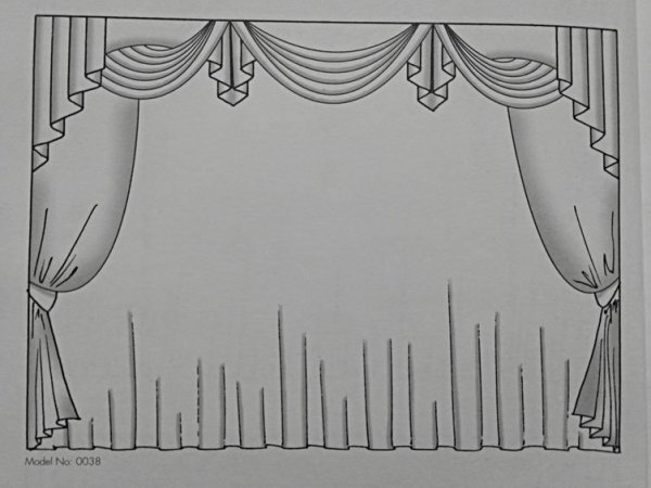 Эскизы штор