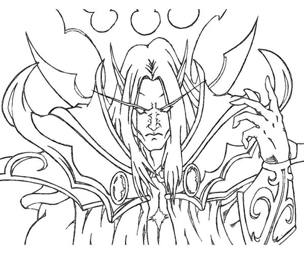 Раскраска дота 2 ИНВОКЕР