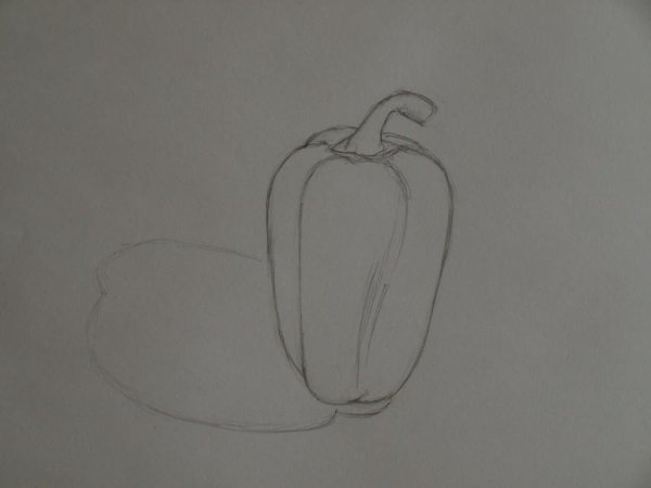 Перец карандашом