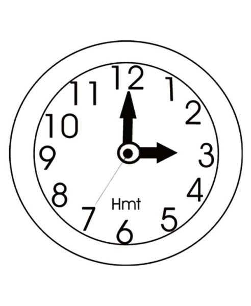 Часы раскраска для детей