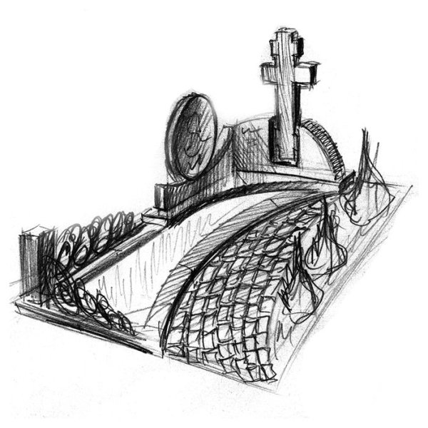 Памятник рисовать