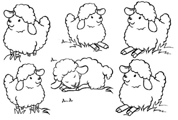 Нарисовать барана