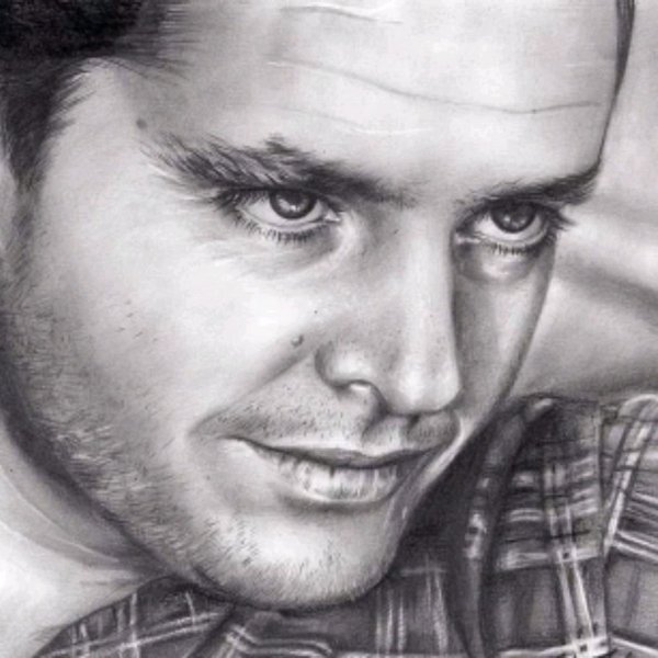 Портрет мужчины карандашом для срисовки