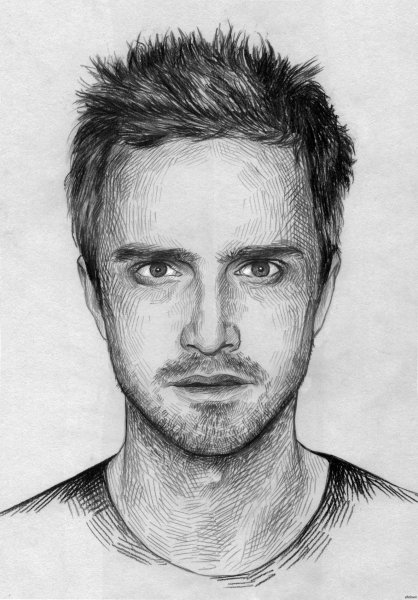 Зарисовки лица человека