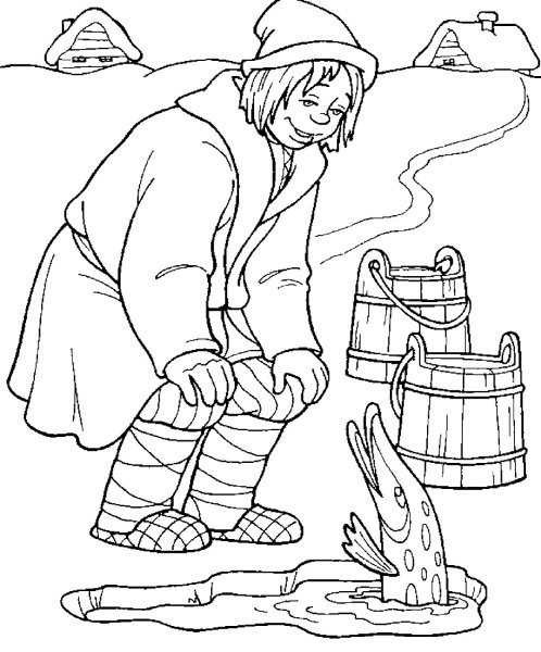 Колобок рисунок