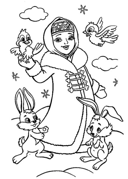 Раскраска-сказка "Сивка-бурка"