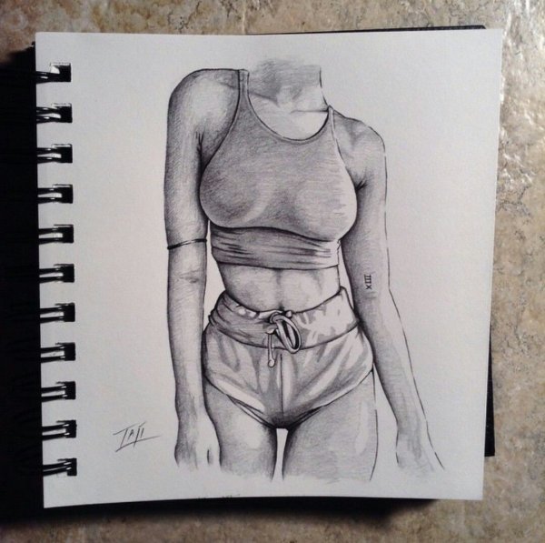 Фэшн фигуры для рисования