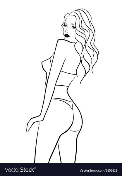 Зарисовки женского тела