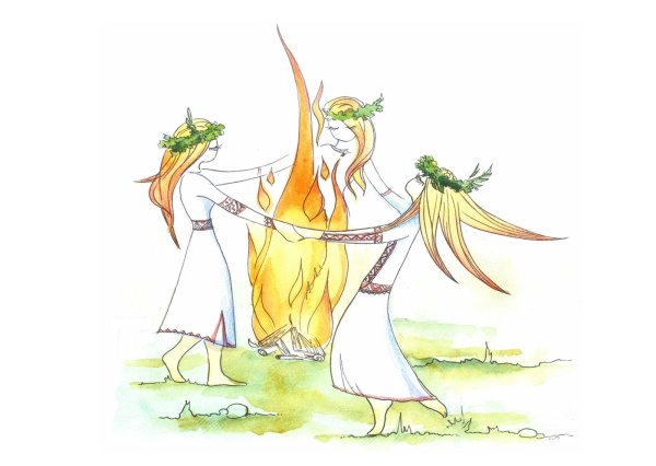 Праздник Ивана Купала рисунки
