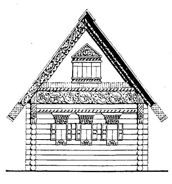 Избушка рисунок