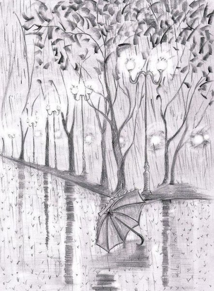 Рисунки карандашом