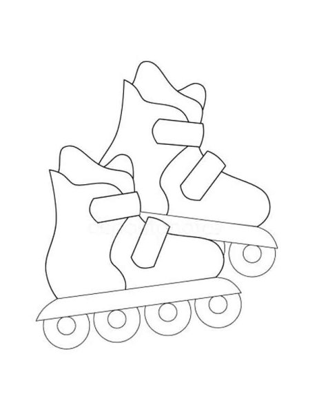 Ролики раскраска для детей