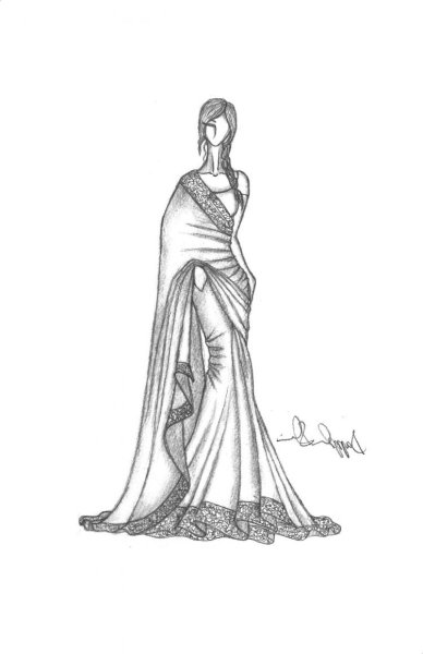 Платья для срисовки