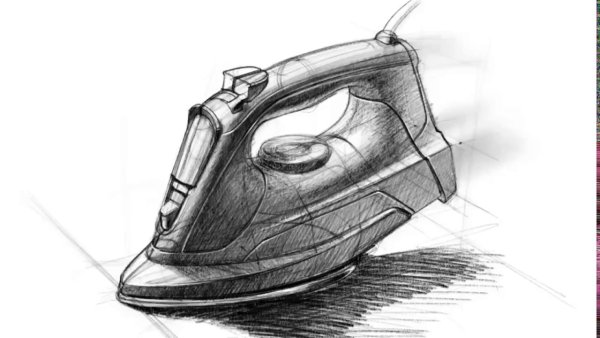 Зарисовка утюга