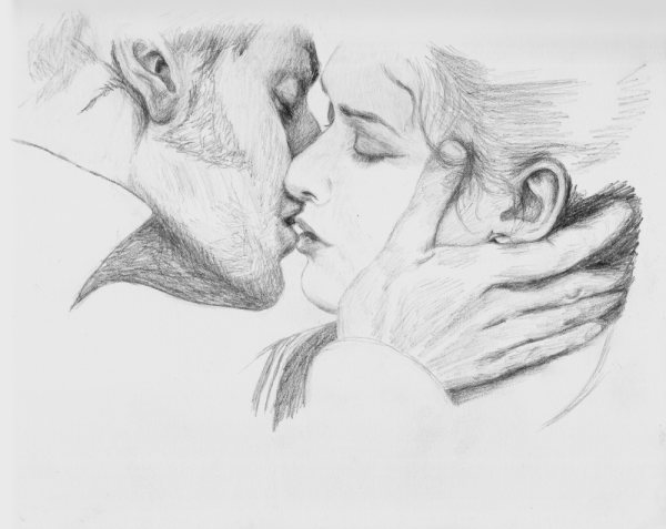 Рисунки карандашом любовь