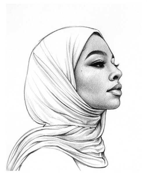Портрет мусульманки
