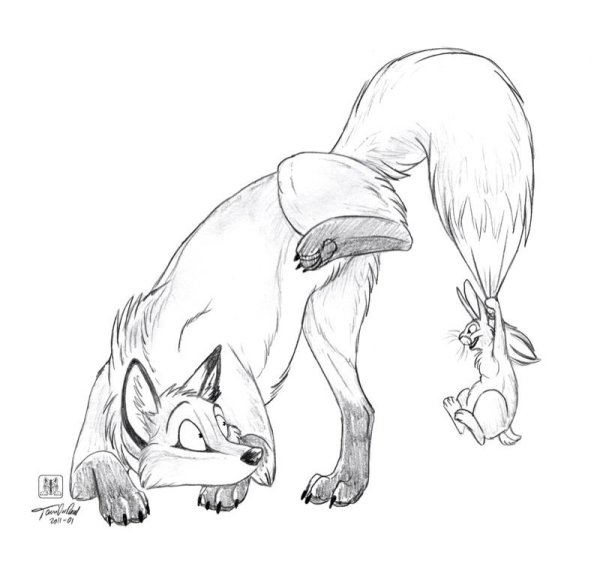 Twokinds Флора скетч