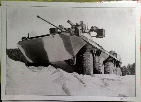 БТР 82 раскраска