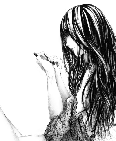 Картинки на аву для девушек нарисованные