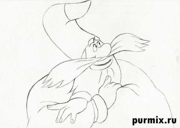 Пиратский летающий корабль раскраска