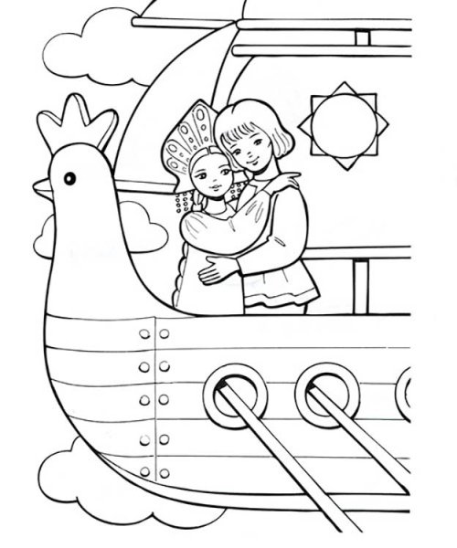 Пираты Карибского моря корабли черная Жемчужина раскраска