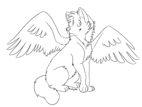 Поэтапное рисование грифона