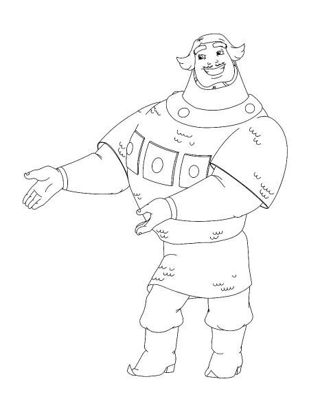 Добрыня Никитич раскраска