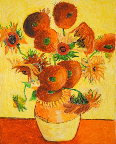 Рисование с детьми подсолнух