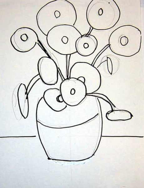 Ван Гог натюрморт Графика