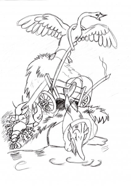 Раскраски по басням Крылова