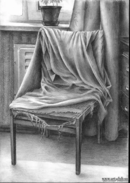 Драпировка со складками