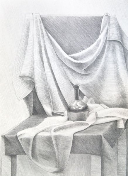 Драпировка со складками