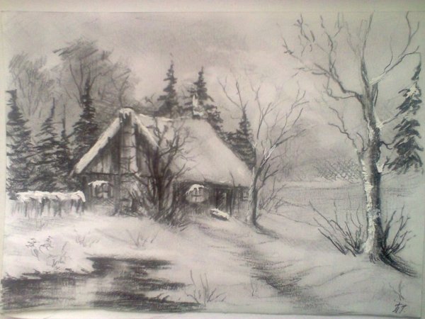 Зима глазами детей