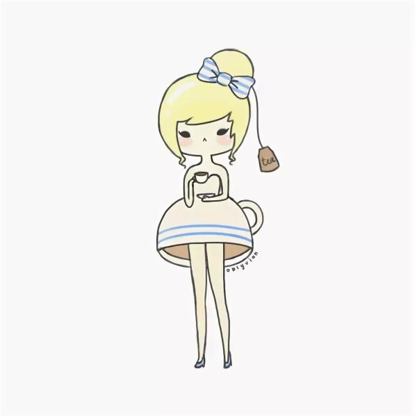 Девочка для срисовки легко