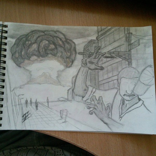 Рисунки на тему взрыв