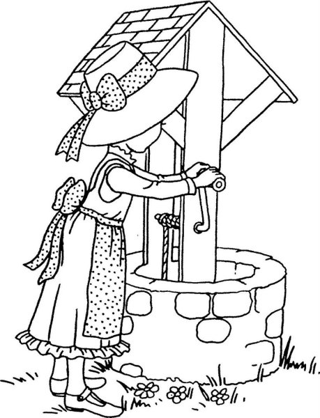 Натюрморт на пленэре карандашом