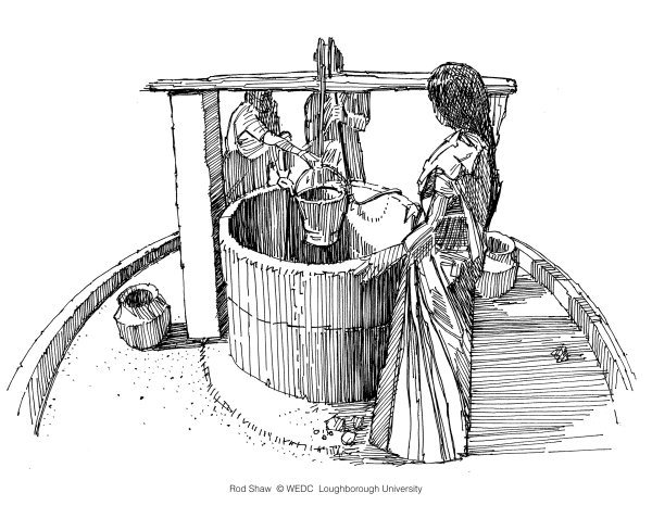 Колодец эскиз