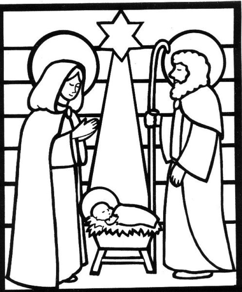 Новогодний камин раскраска