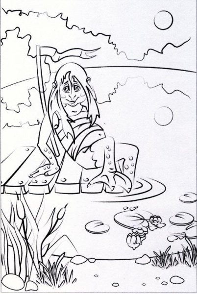 Домовые Кикиморы водяные лешие