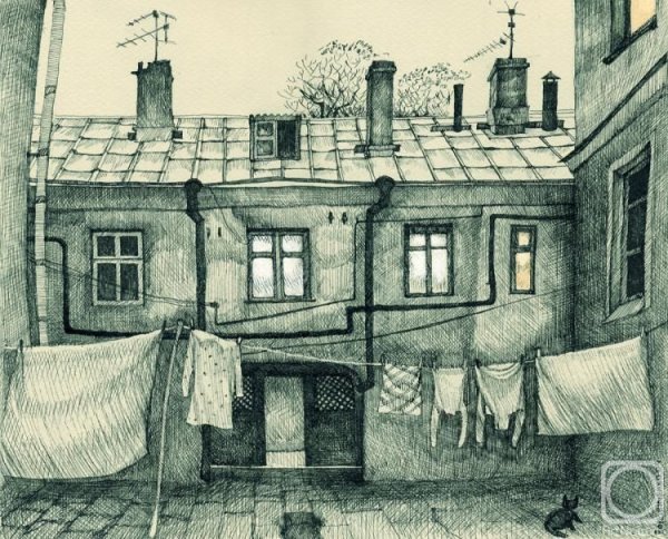 Одесские Дворики Татьяна Поповиченко