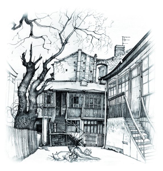 Раскраска парк