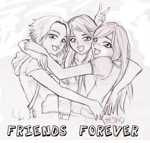 Дружба рисунок